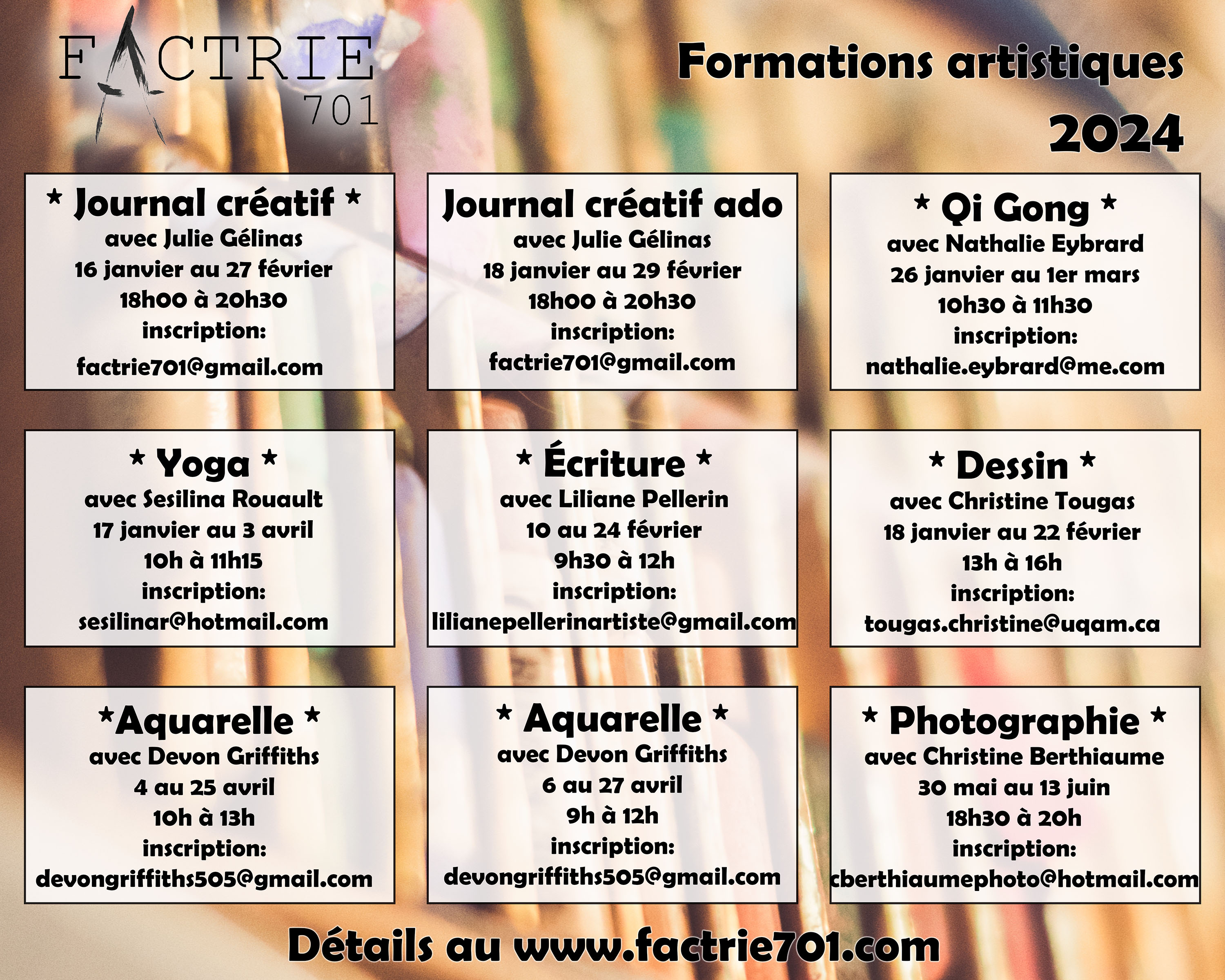 Formations-Factrie