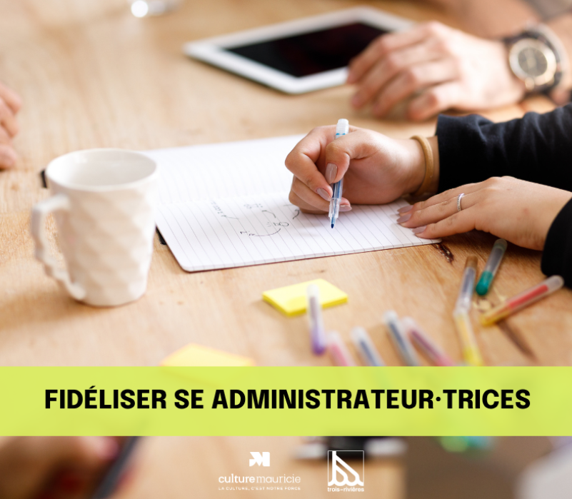 Formation / Recruter, encadrer et fidéliser de nouveaux administrateur·trices