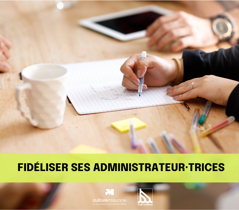 Formation / Recruter, encadrer et fidéliser de nouveaux administrateur·trices