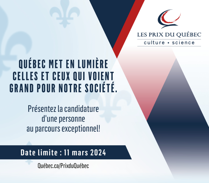 Prix du Québec 2024